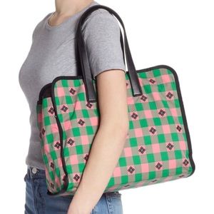 KATE SPADE NEW YORK large morley print tote